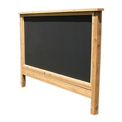 Raised Outdoor Chalkboard