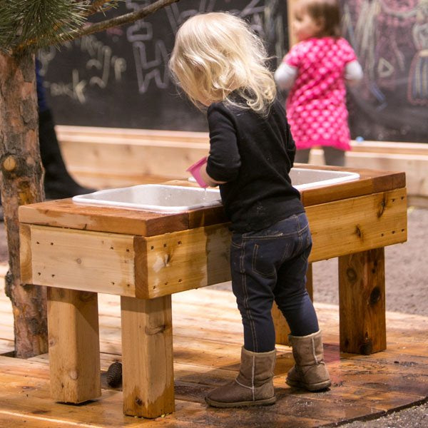 Two Bin Sensory Table