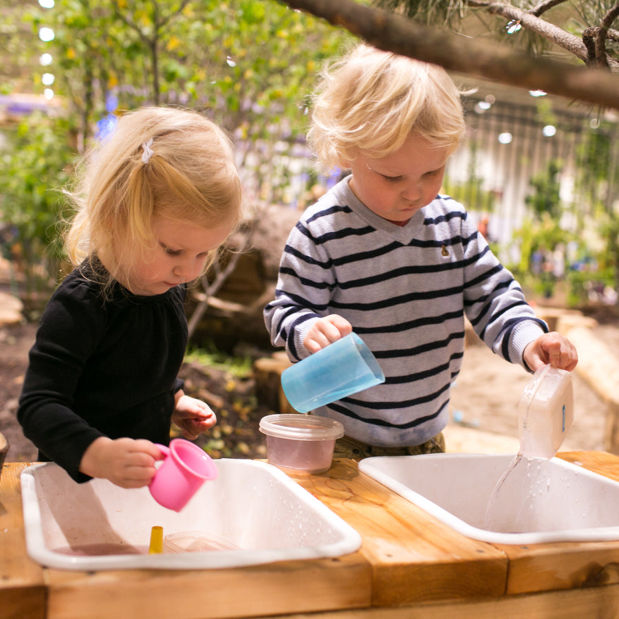 Two Bin Sensory Table